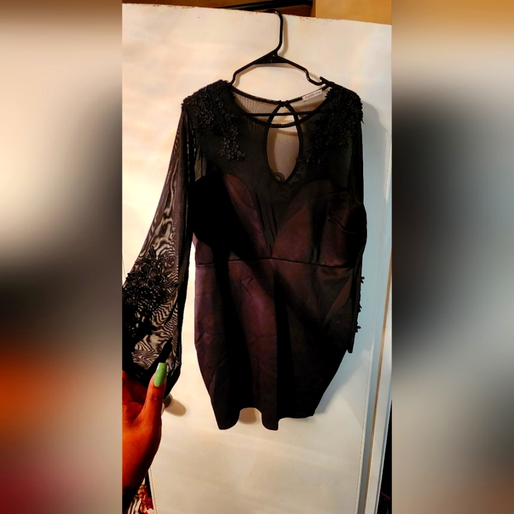 Black Evening Dress 2x